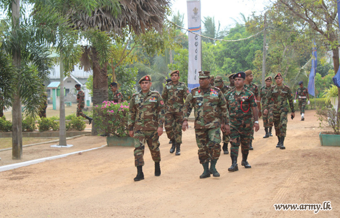 Colonel of the Regiment, SLLI Visits Under-Command Battalions