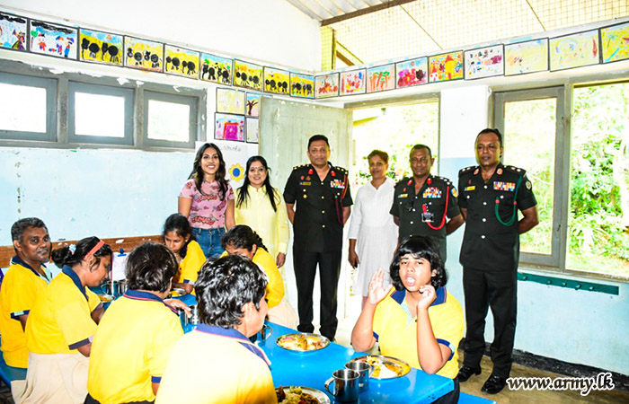 582 Brigade Organizes a Special Entertaining Programme at the Sukitha Handicapped Children’s Home