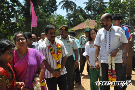 Mother of Four Children in Kilinochchi Gets New House | Sri Lanka Army