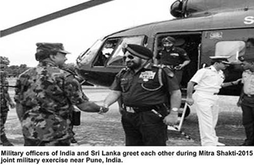 Joint India-Sri Lanka Military Exercise 'Mitra Shakti-2015' Concludes