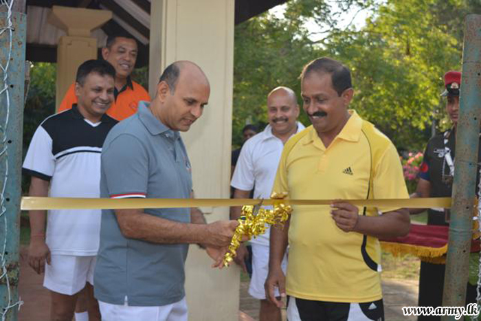 New Tennis Court at SFHQ-E Opened