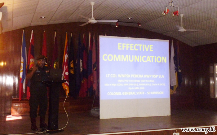 Training Day Presentations Held