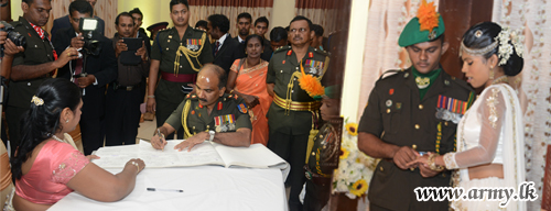 One more War Hero at Ragama Ties Nuptial Knots