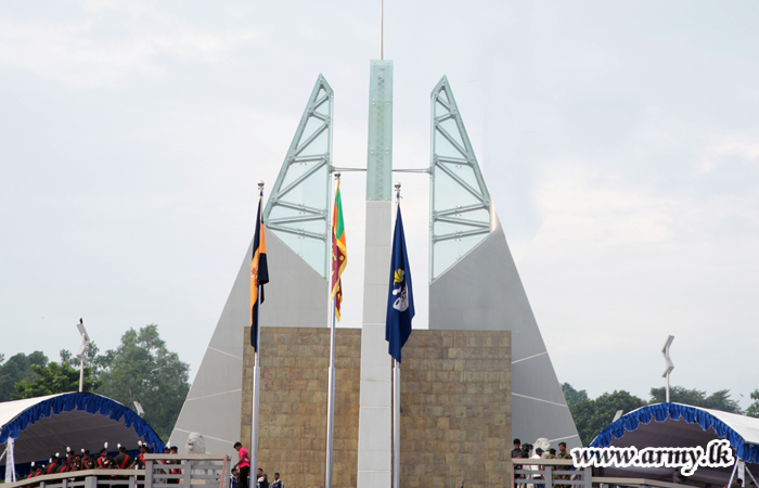 SLLI War Heroes Memories Immortalized in South Asia's Largest Monument at Panagoda