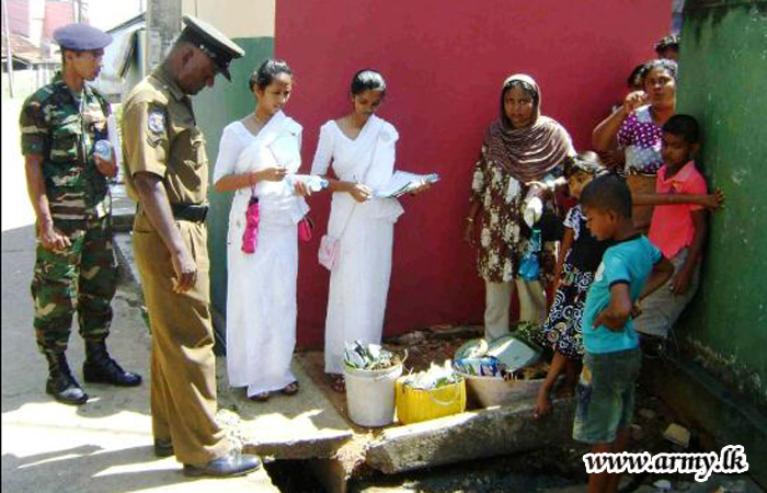 SFHQ-C Troops in Dengue Awareness Programme