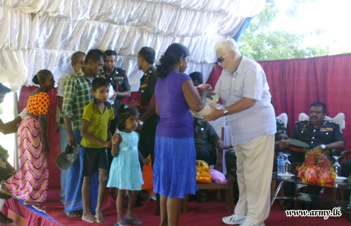 Dry Rations Distributed among Needy People