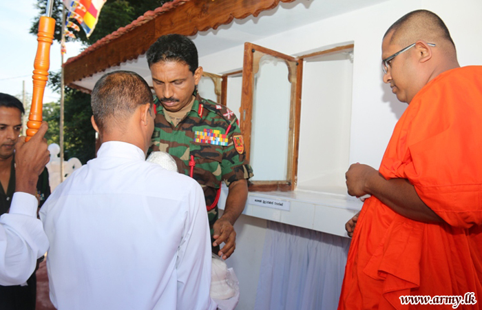 'Ata Visi Buddha Mandiraya' Opened in Kilinochchi