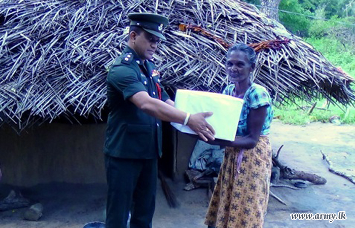 Dry Rations Distributed among Needy People