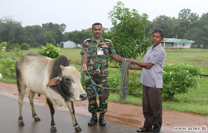 SFHQ-KLN Empowers Low-Income Family Donating Cows