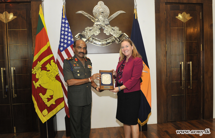 US Dy Asst. Secretary of Defence Shares Views with Commander