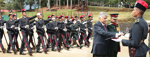 SLMA-Groomed 161 More Officer Cadets Receive Commissions from Premier in Grand PoP Ceremony