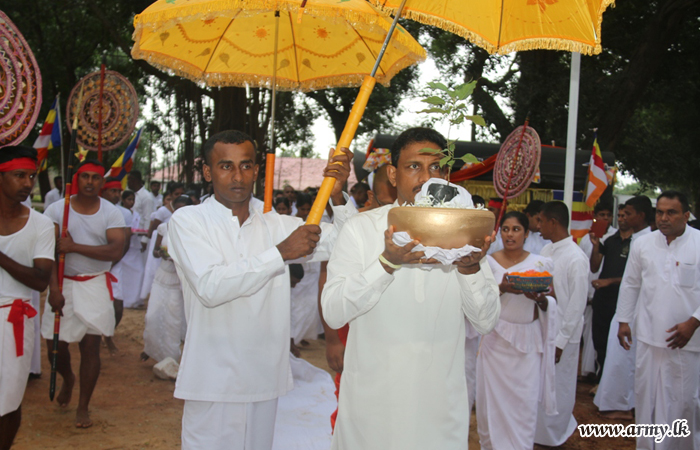 SFHQ -“ KLN Temple Blessed with 'Sri Maha Bodhi' Sapling