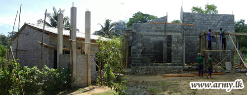 Commander's House Construction (Phase II) Project Fast Nearing Completion