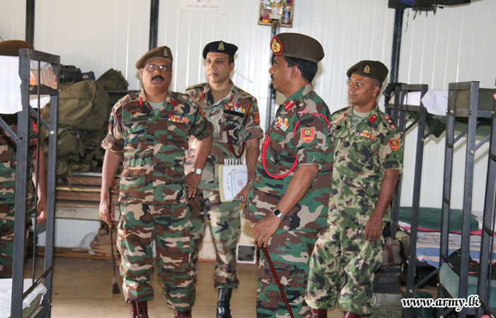 Kilinochchi Commander Visits Several Battalions