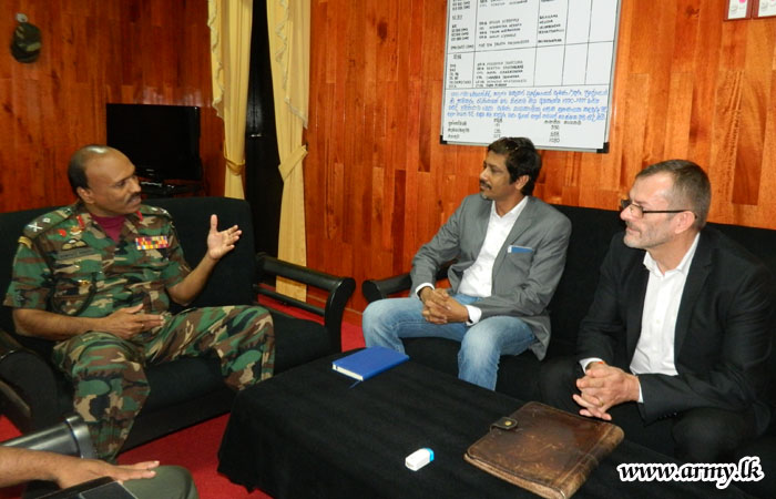 New ICRC Vavuniya Head Meets Wanni Commander