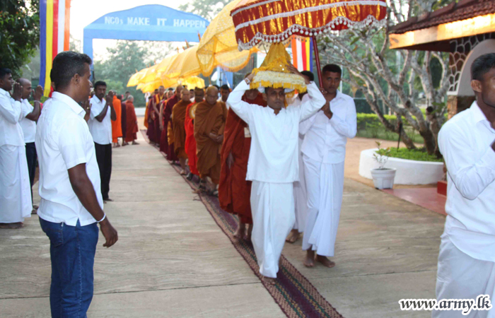 Foreign Buddhist Monks Provided Facilities