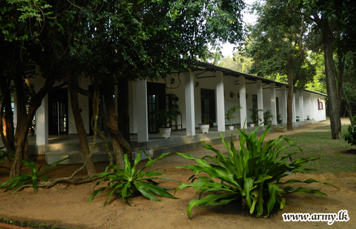 New Officers' Mess in 68 Div Opened