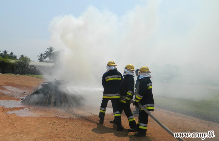 Fire-Fighting Demonstration Educates Kosgama Establishments