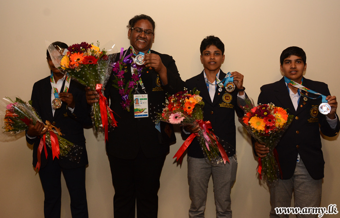 Army Medalists in SAG Begin to Return Home
