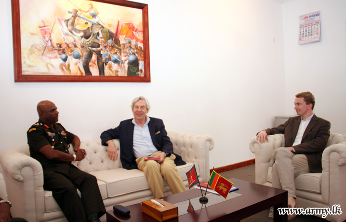 European Parliament Delegates Meet Jaffna Commander