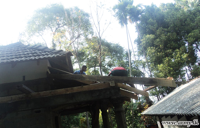 Central Troops Continue with Community Projects