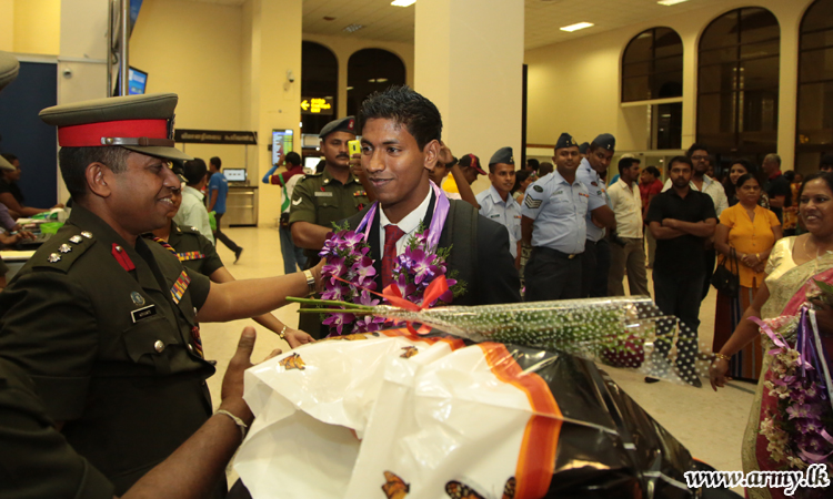 SAG Army Medalists Return Home