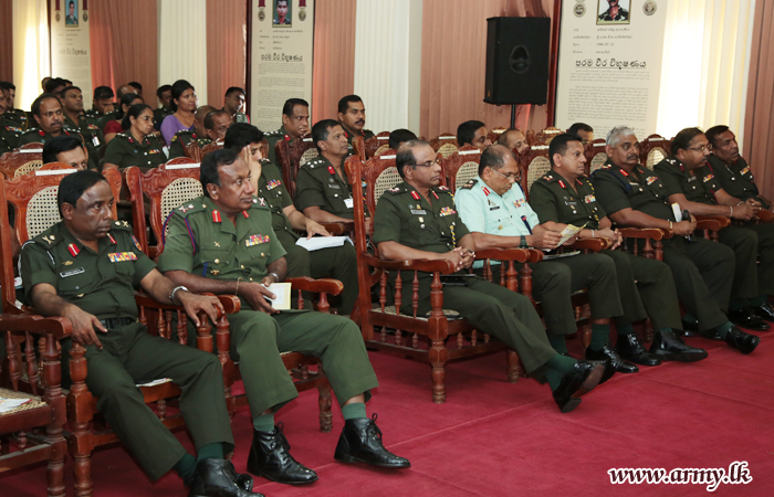 Lecture on E Bank Solutions Educates Army Personnel