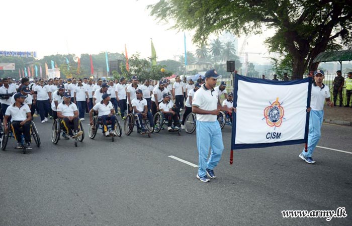 International Military Sport Council (CISM) Day Run 2016 Flagged off in Colombo