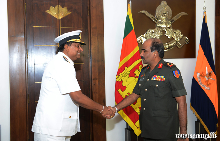 KDU New VC Meets Army Commander