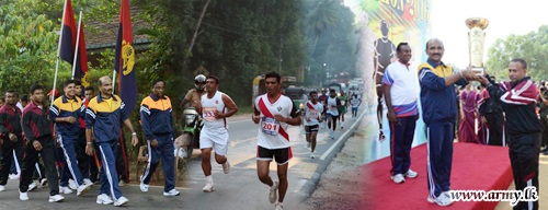 Officers & Senior Officers Join New Marathon Initiative at Panagoda