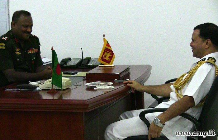 Bangladesh Defence Advisor Calls at SFHQ - MLT