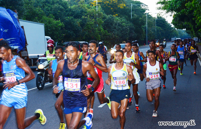 Army Competitors Join 51st Annual Marathon at J'pura