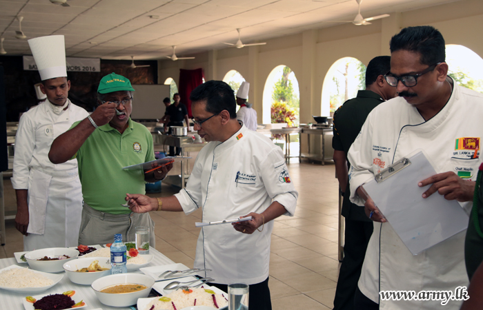 Island-wide Army Cooks & Chefs Encouraged for Quality Food Preparations