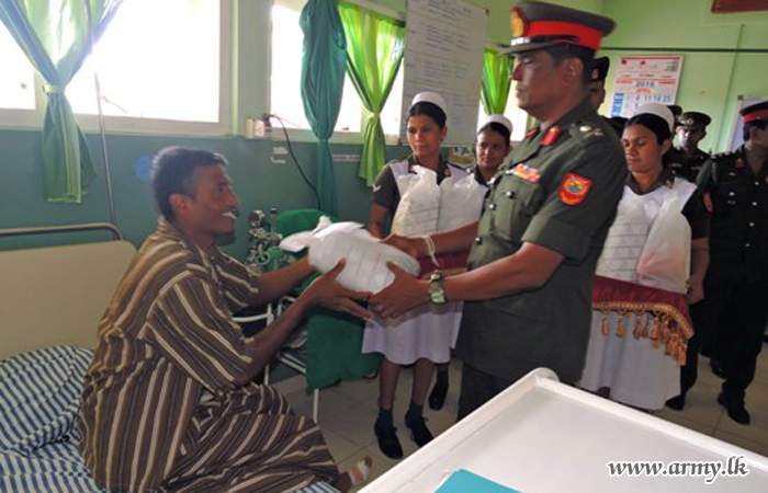 Central Commander on Hospital Visit