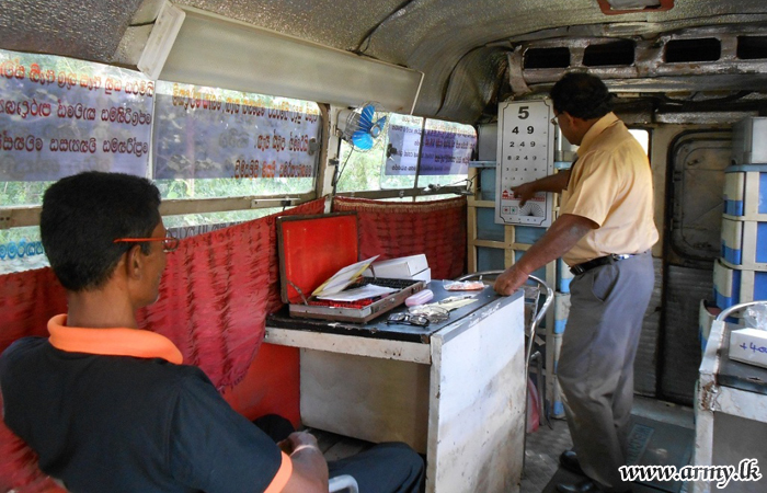 Supply of Free Spectacles Coordinated after Holding Eye Clinic by 583 Bde Troops