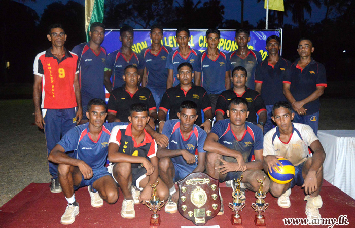 5 SLA Volleyball Team in 22 Div Wins Championship
