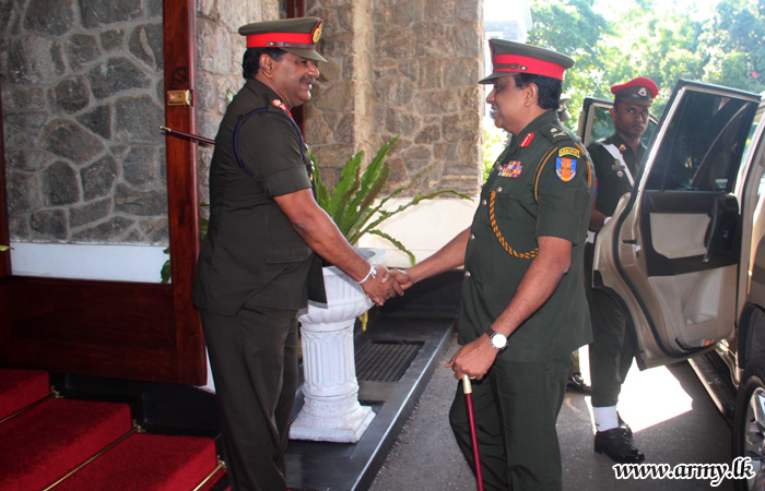 Deputy CoS on Admin Inspection at SFHQ-West