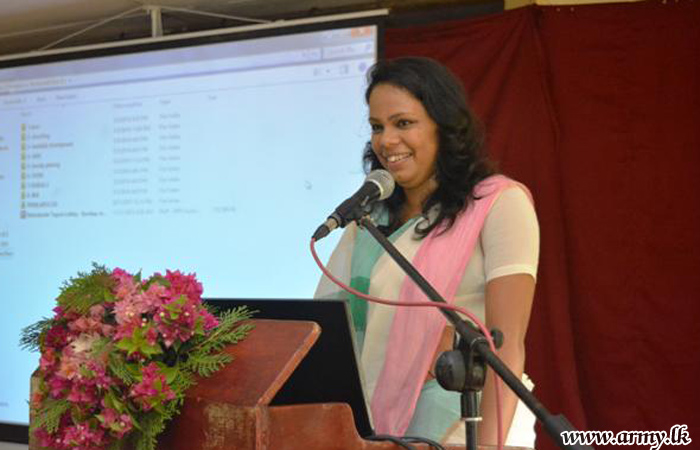 Woman Soldiers Educated on 'Baby Care'
