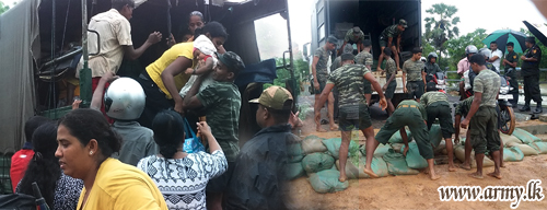 UPDATE: Army Rescue & Relief Operations in Full Swing Under Commander's Close Supervision; Elderly Inmates Evacuated & Thousands of Meal Packets Distributed