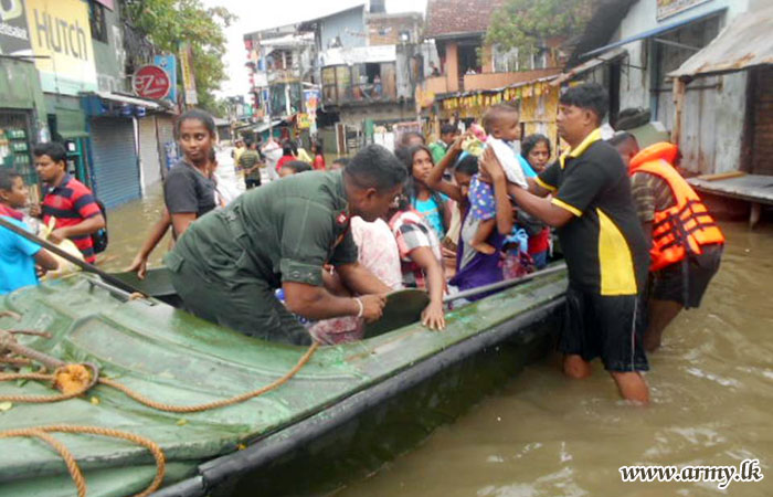 UPDATE: Army Troops Also Supply Boats for Evacuation