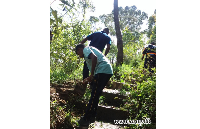 School Garden Cleaned at Principal's Request