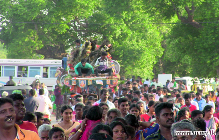 Water Tanks, Medical Clinics & Entry Facilitations Assist Conduct of Wattapalai Kovil Ceremony