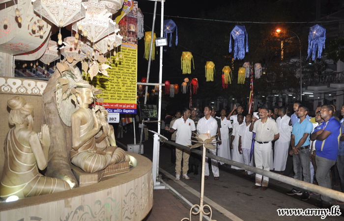 CES Creative Soldiers Win in Vesak Lantern Competition