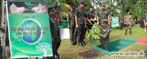 Army Launches Island-Wide Tree Planting Campaigns for a Better Future