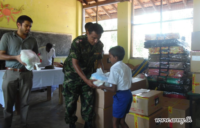 Kalaoya CAVT Coordinates Flood Relief Supplies