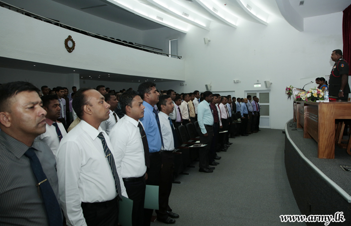 National Archives Dept Educates Army Personnel on Archiving