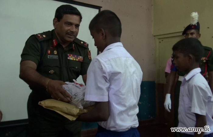 Army - Stitched School Uniforms Begin to Reach Students