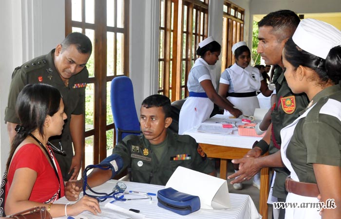 SLSR Troops Organize Blood Donation Campaign
