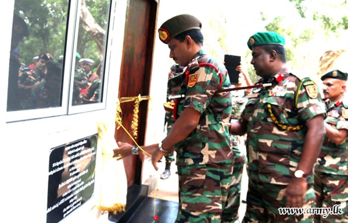 Ampakamam Battalion Training School Gets New Accommodation Building