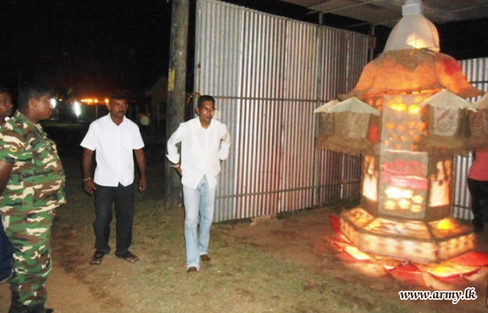 233 Brigade Joins 'Poson' Commemoration